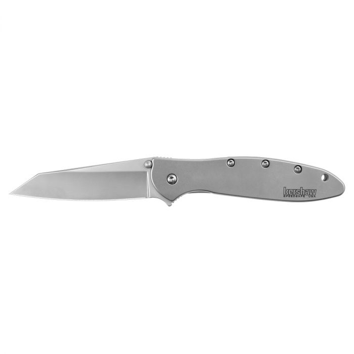 Складной нож Kershaw Leek Random 1660R, сталь 14C28N, рукоять алюминий