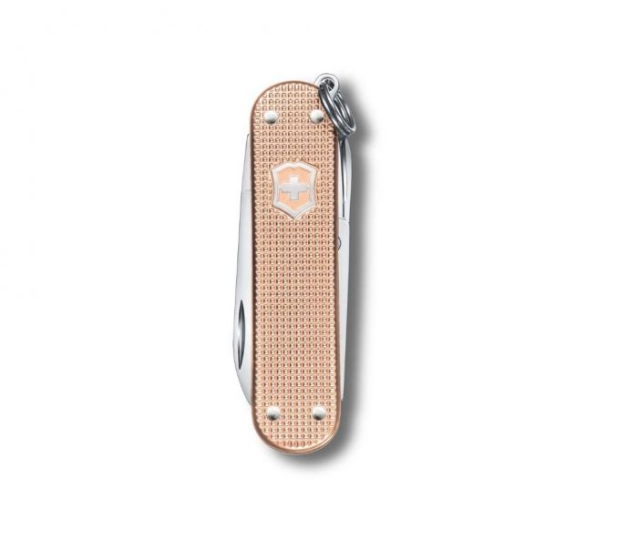 Нож перочинный Victorinox Classic Alox , 58 мм, 7 функций, персиковый