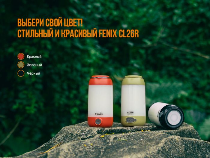 Фонарь Fenix CL26R, красный