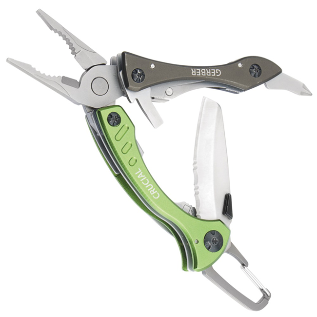 Мультитул Gerber Crucial Tool Green, зеленый